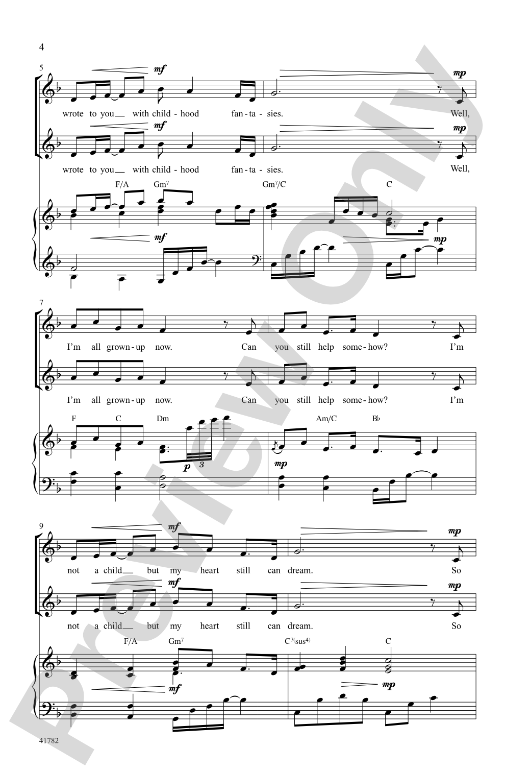 Grown-Up Christmas List: SSA Choral Octavo