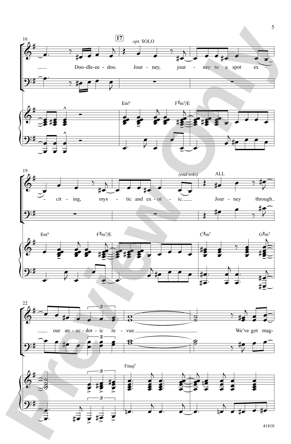 Pippin: Choral Highlights: SATB Choral Octavo