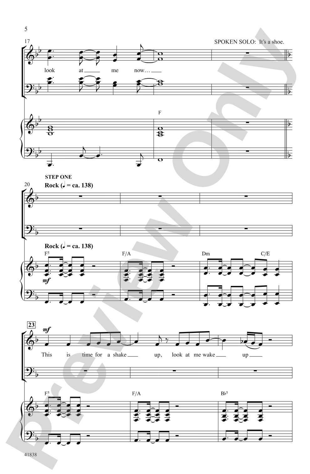 Kinky Boots: A Choral Medley: SATB Choral Octavo