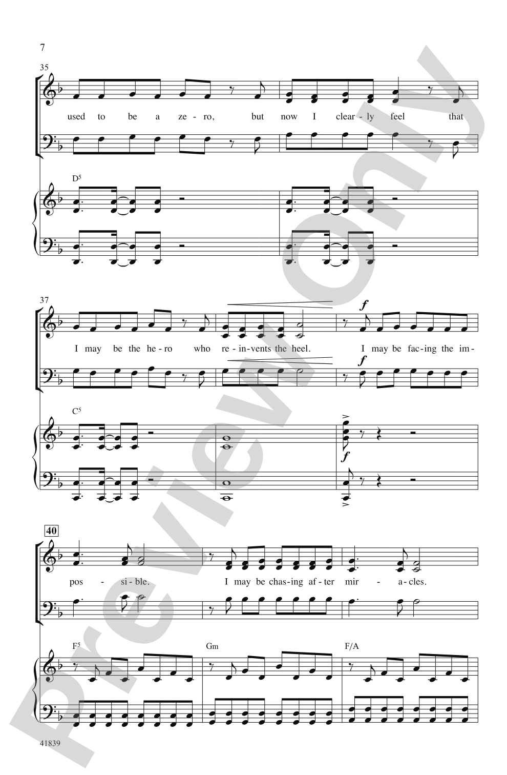 Kinky Boots: A Choral Medley: SAB Choral Octavo