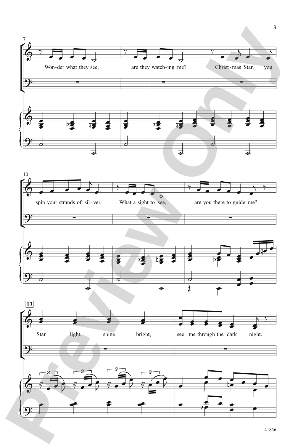 Christmas Star: SAB Choral Octavo