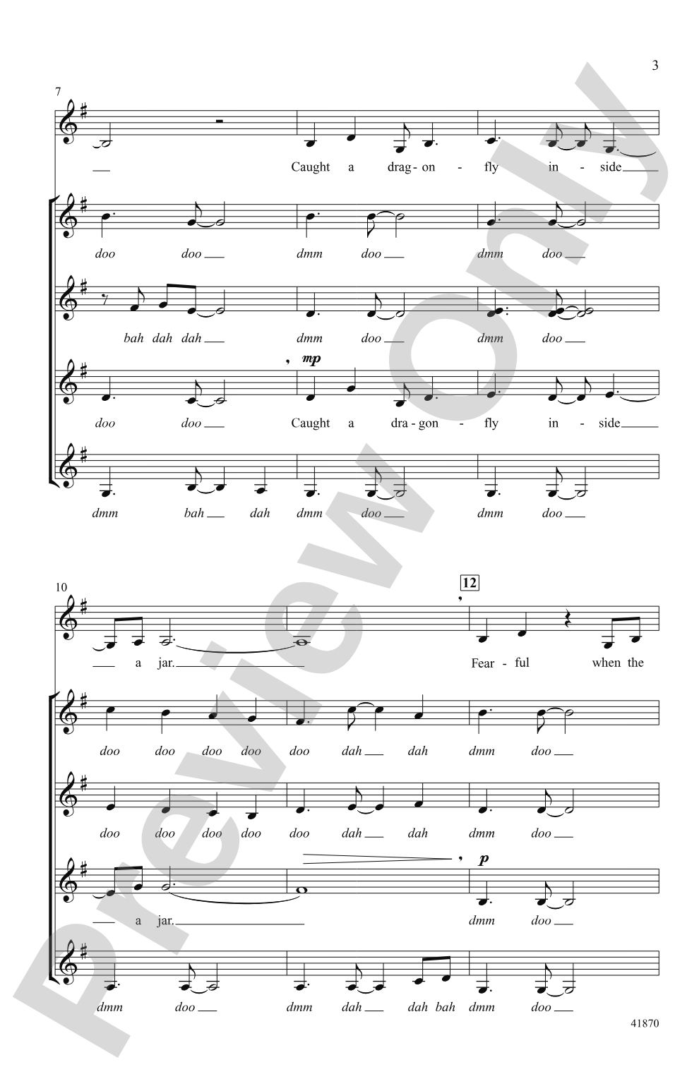 Circle Game, The: SSAA, <i>a cappella</i> Choral Octavo