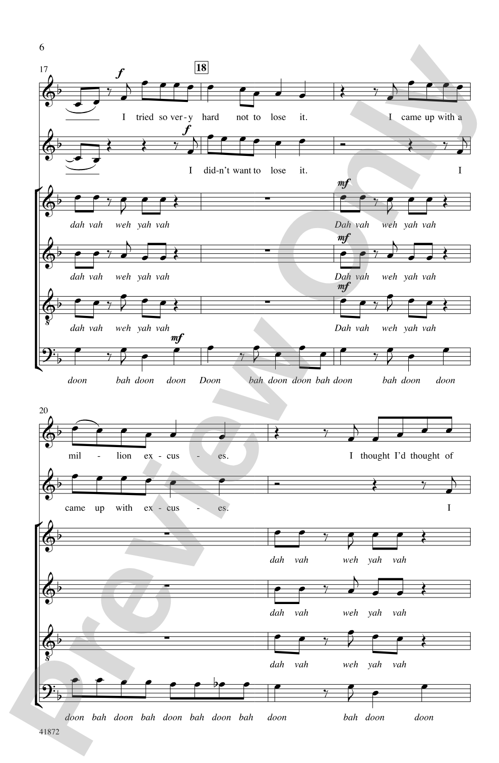 Haven't Met You Yet: SATB, <i>a cappella</i> Choral Octavo