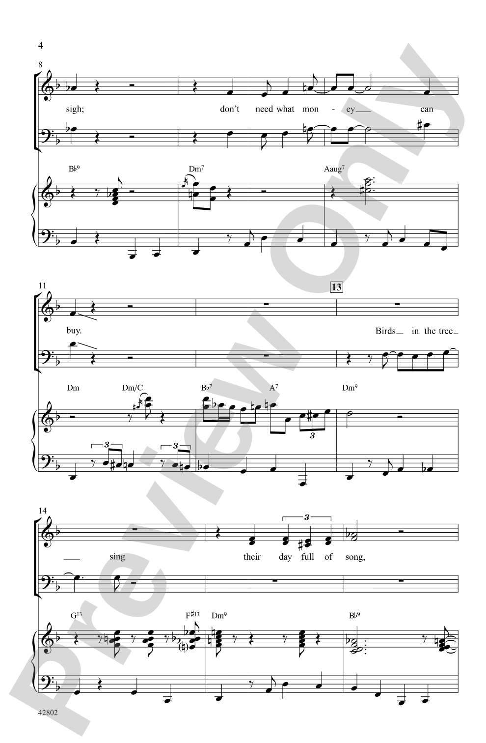 Swing's the Thing!: SATB Choral Octavo