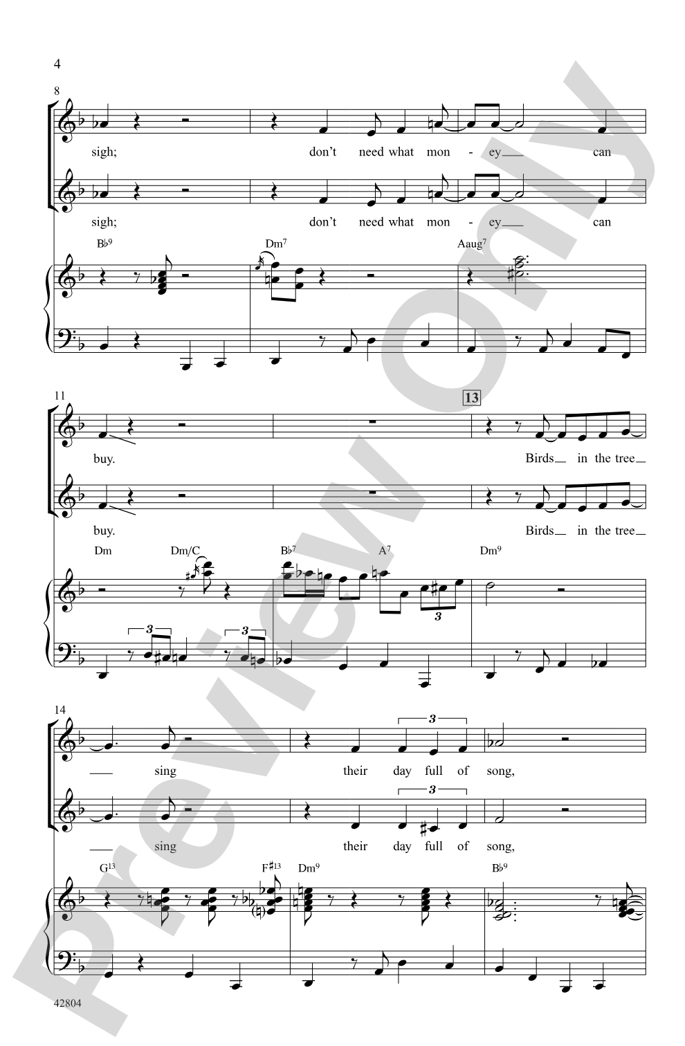 Swing's the Thing!: SSA Choral Octavo