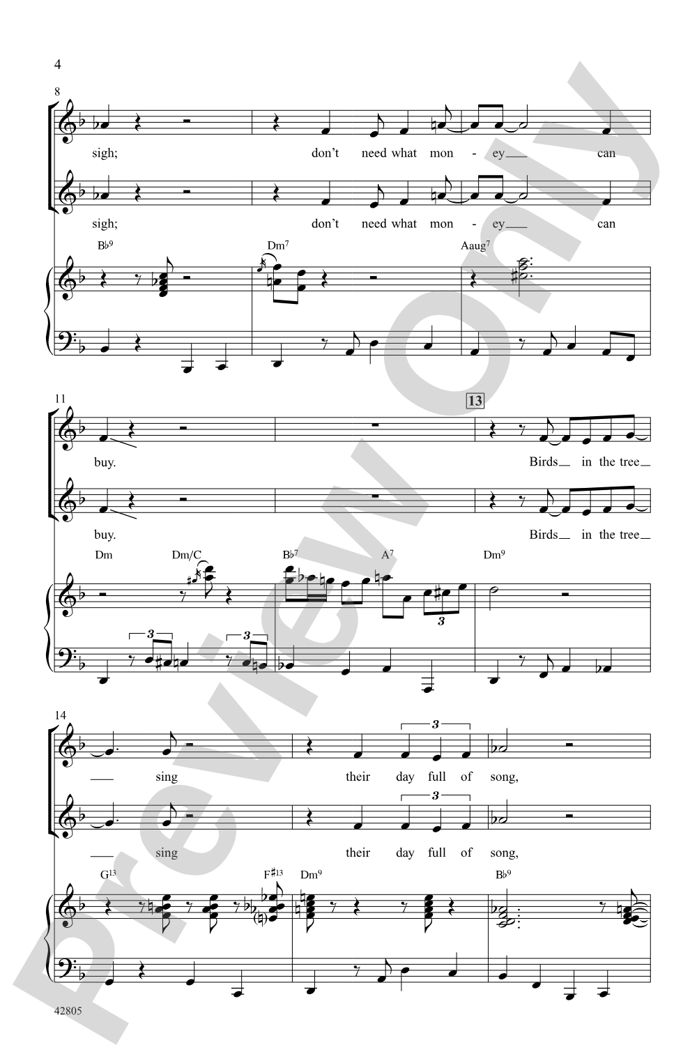 Swing's the Thing!: 2-Part Choral Octavo