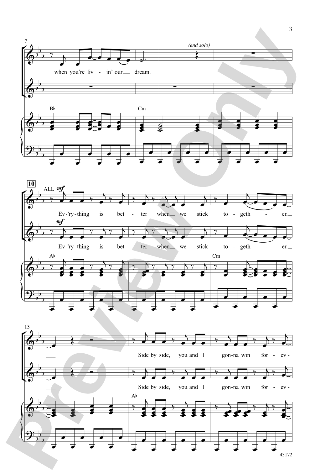 Everything is Awesome: 2-Part Choral Octavo