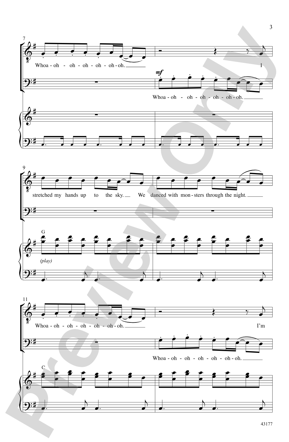 Best Day of My Life: TBB Choral Octavo