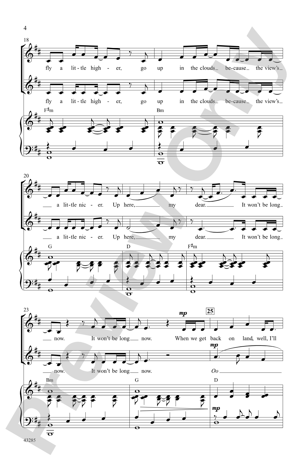 Clouds (2-Part): 2-Part Choral Octavo