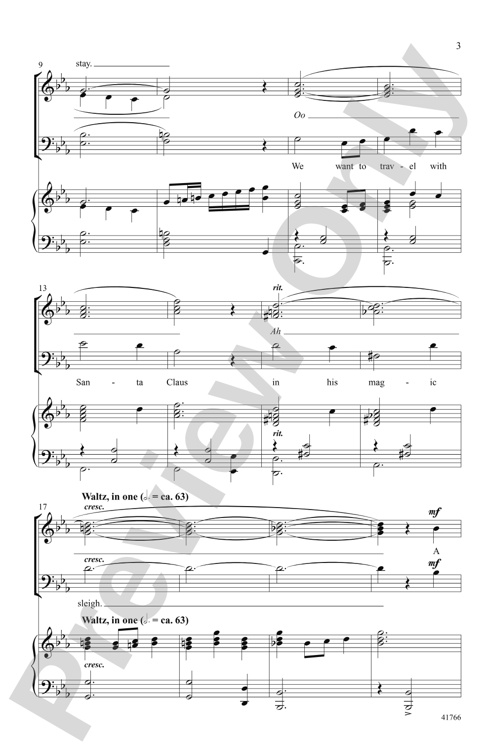 Cartoon Christmas: SATB Choral Octavo
