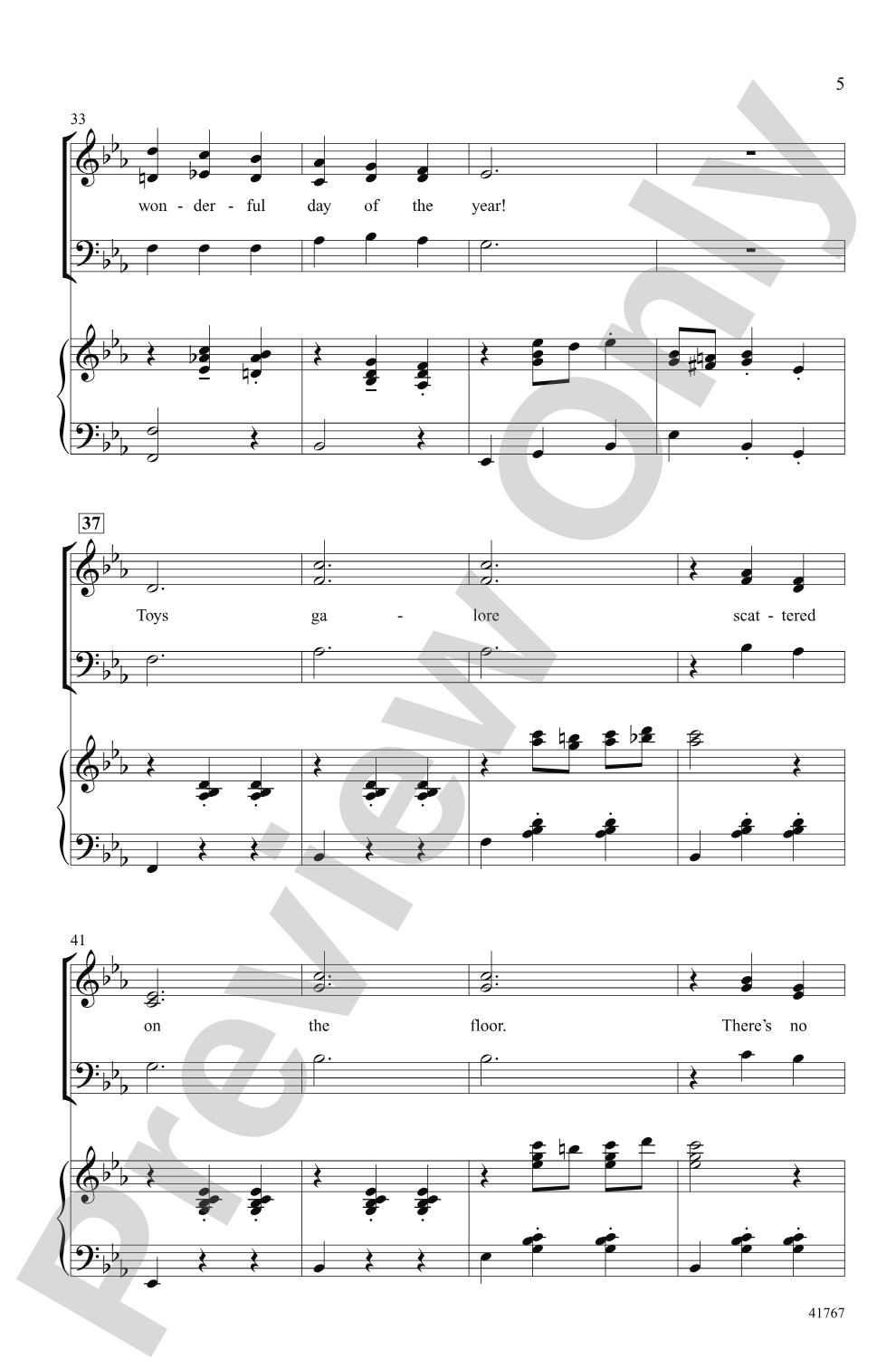 Cartoon Christmas: SAB Choral Octavo