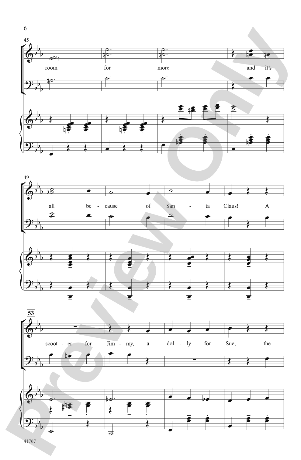 Cartoon Christmas: SAB Choral Octavo