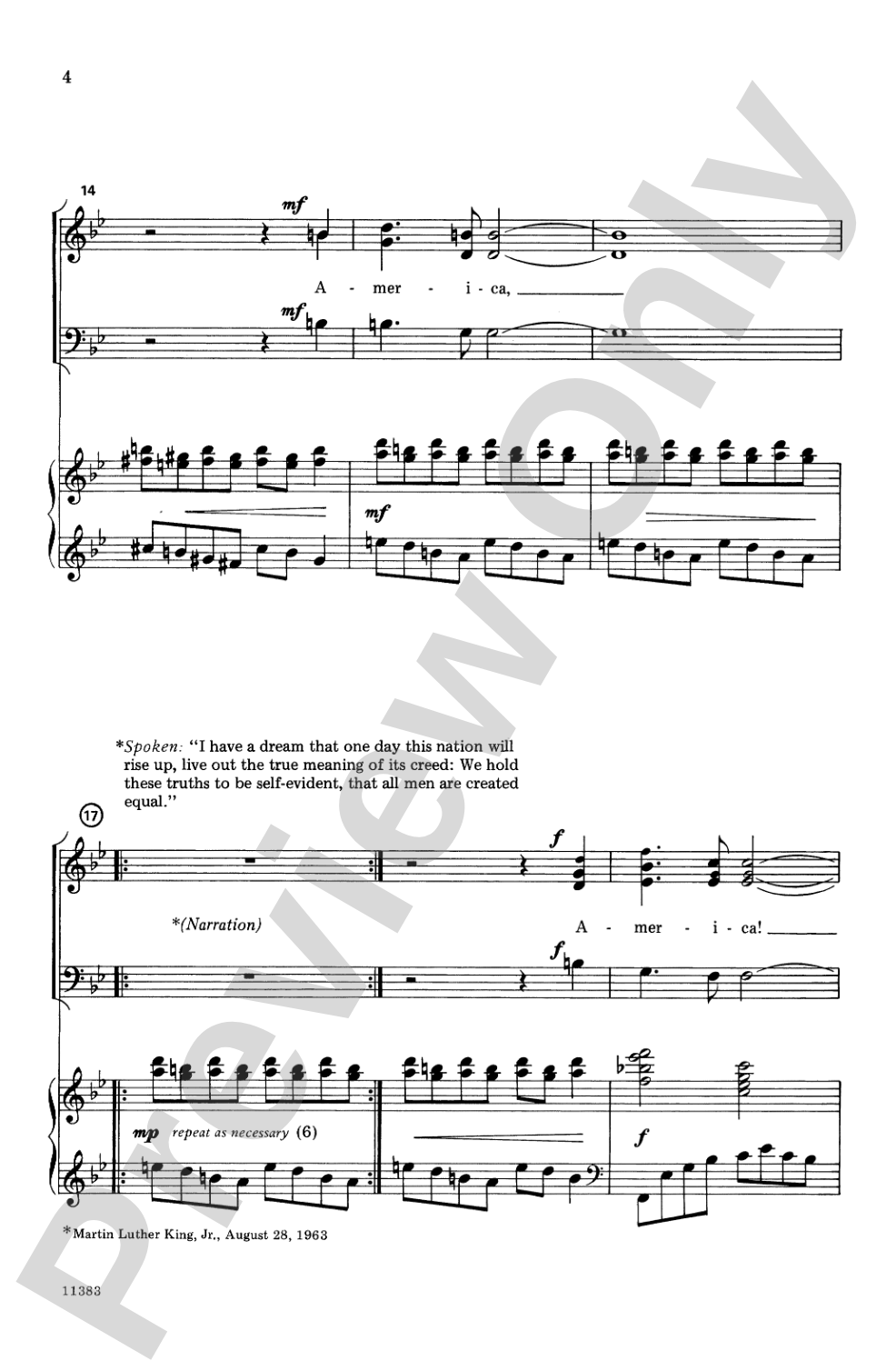 America, the Beautiful: SAB Choral Octavo