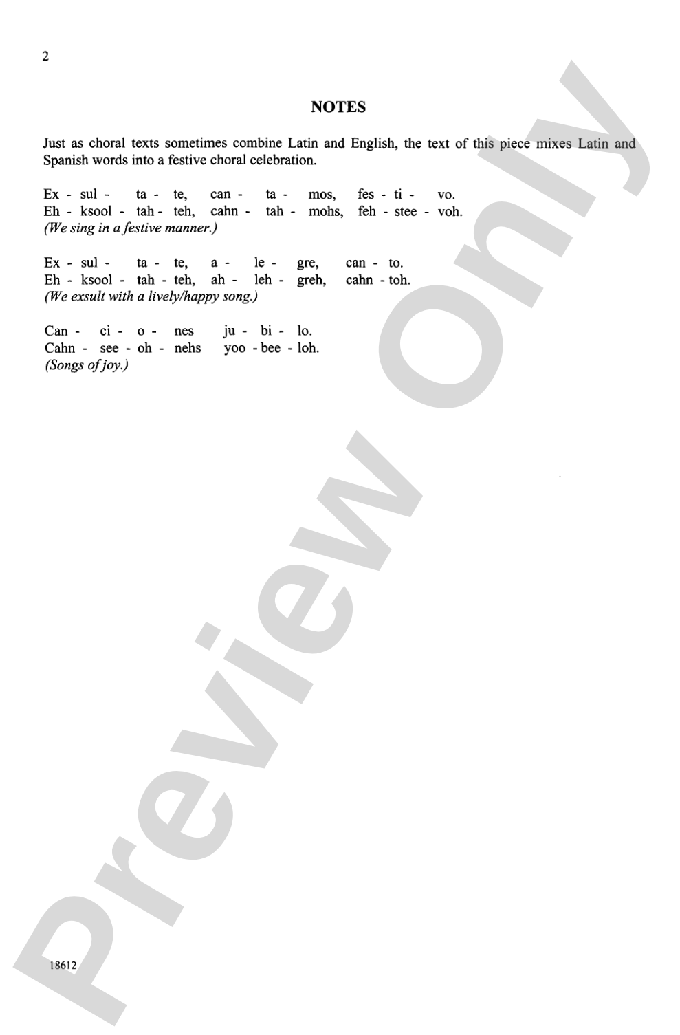 Exsultate Cantamos Festivo: SAB Choral Octavo