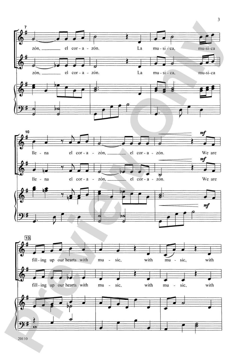 Dos Cancioncitas: 2-Part Choral Octavo