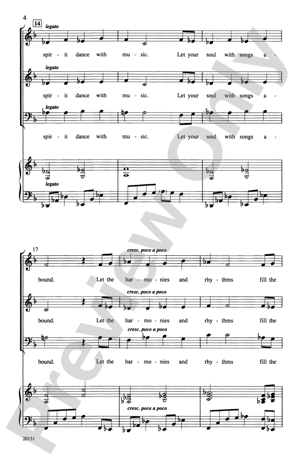 Festival Song: 3-Part Mixed Choral Octavo