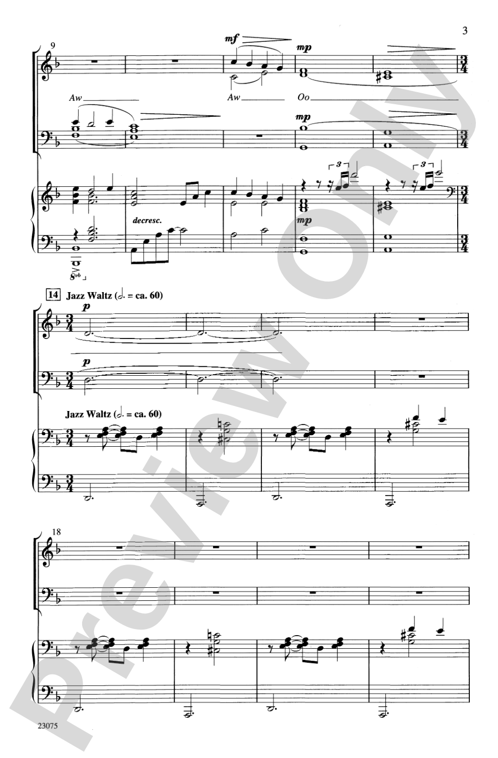 We Three Kings: SATB Choral Octavo