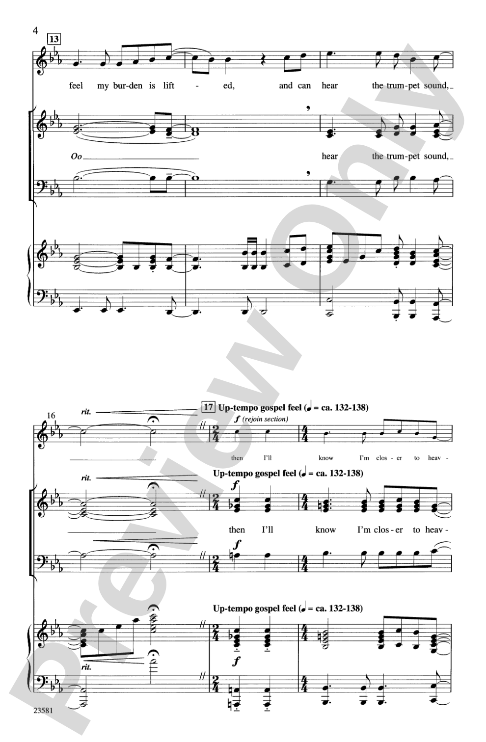 Glory Bound!: SSAB Choral Octavo