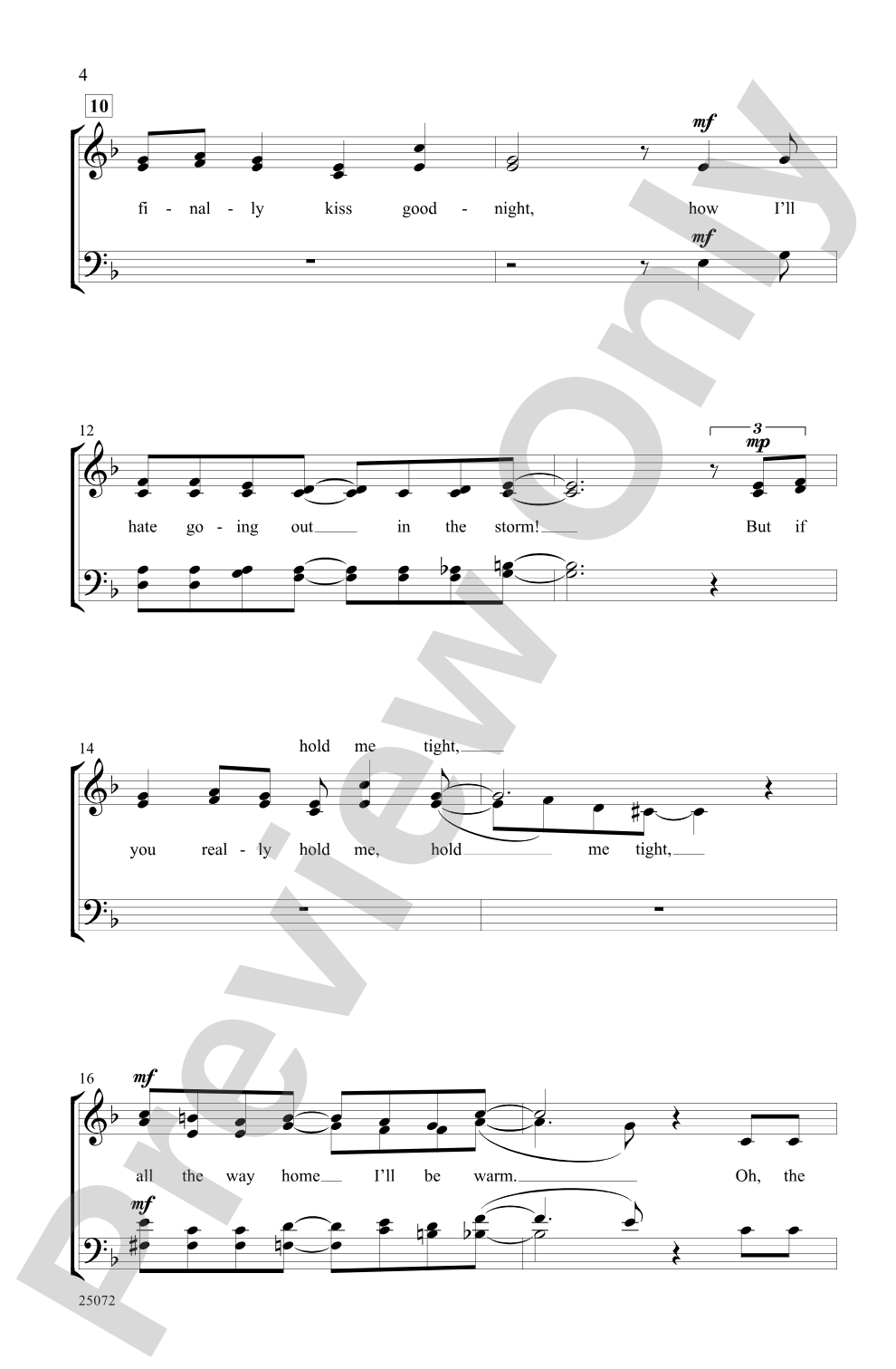 A Holiday Jazz Trio: SATB, <I>a cappella</I> Choral Octavo