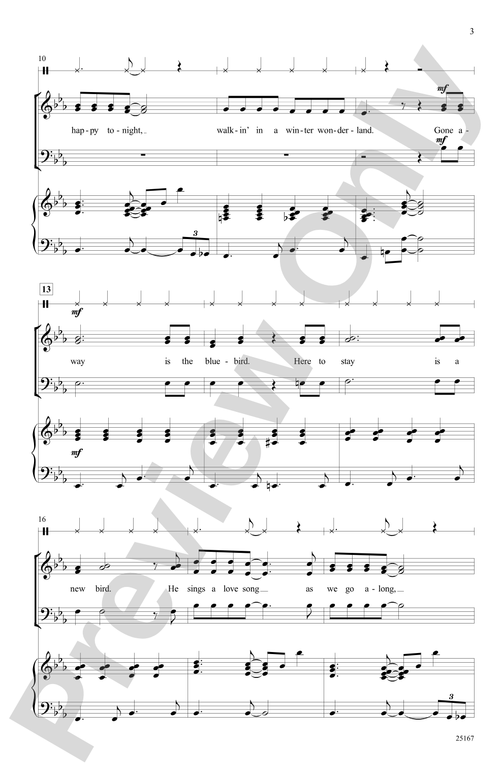 Winter Wonderland: SAB Choral Octavo