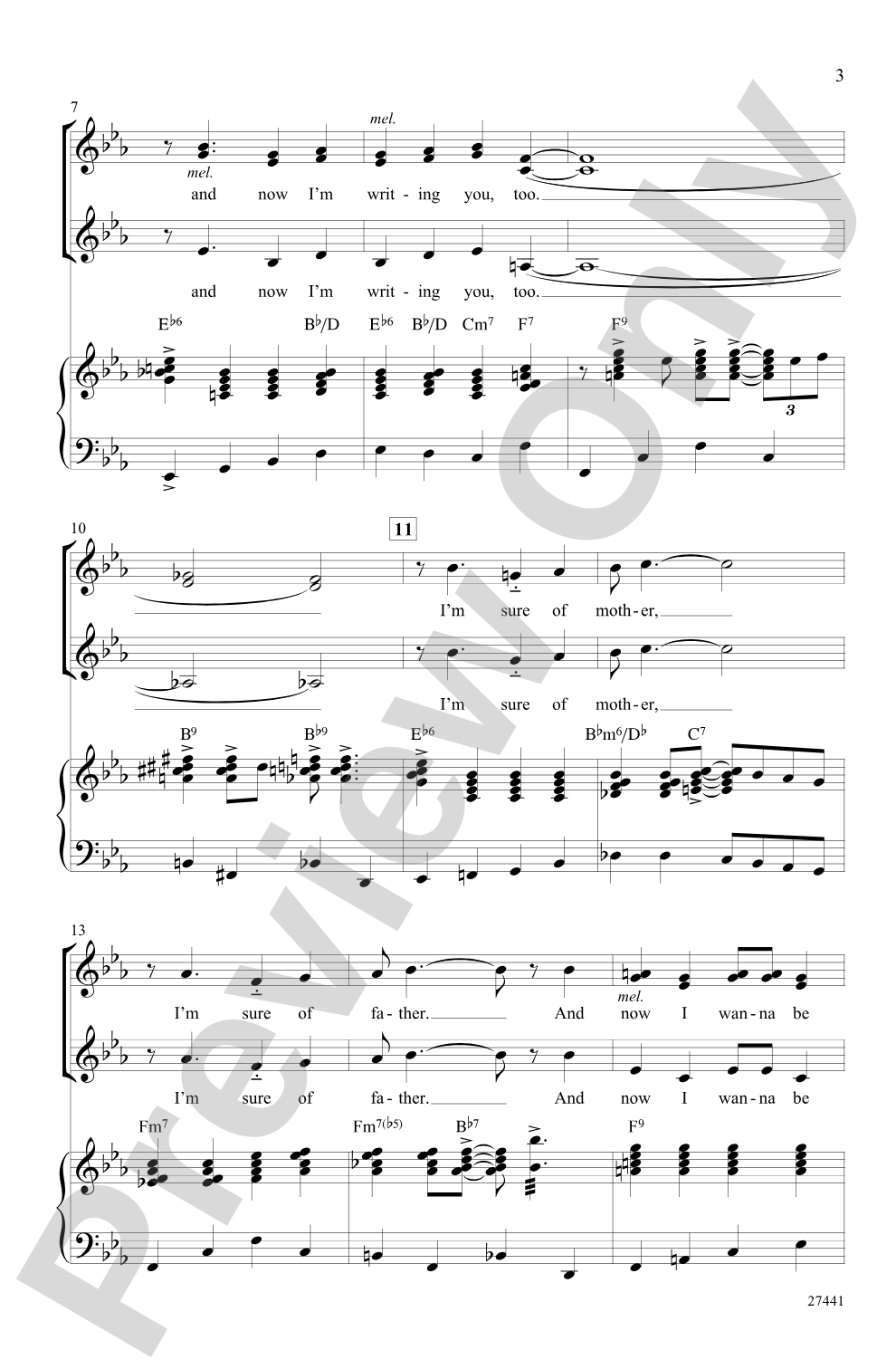 Don't Sit Under the Apple Tree: SSA Choral Octavo