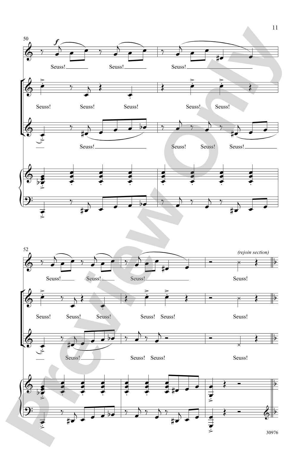 Seussical the Musical: A Choral Medley: 2-Part Choral Octavo