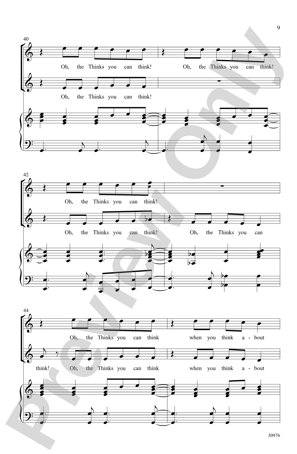 Seussical the Musical: A Choral Medley: 2-Part Choral Octavo