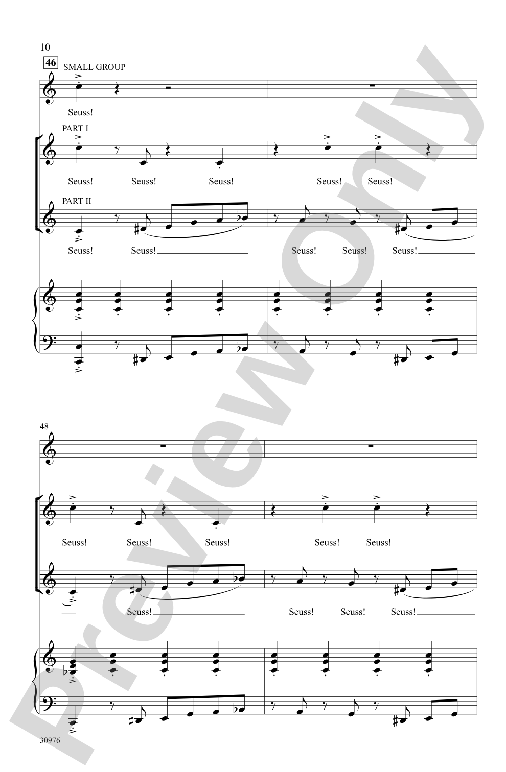 Seussical the Musical: A Choral Medley: 2-Part Choral Octavo