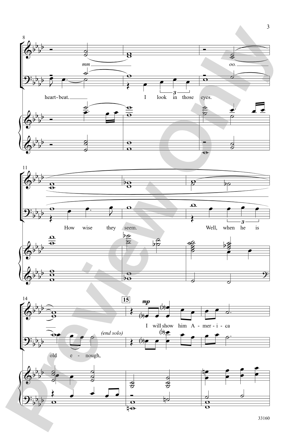 Wheels of a Dream (from the musical <i>Ragtime</i>): SATB Choral Octavo