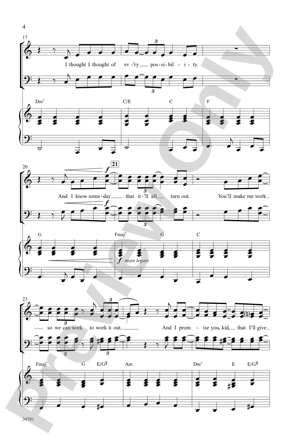Haven't Met You Yet: SATB Choral Octavo