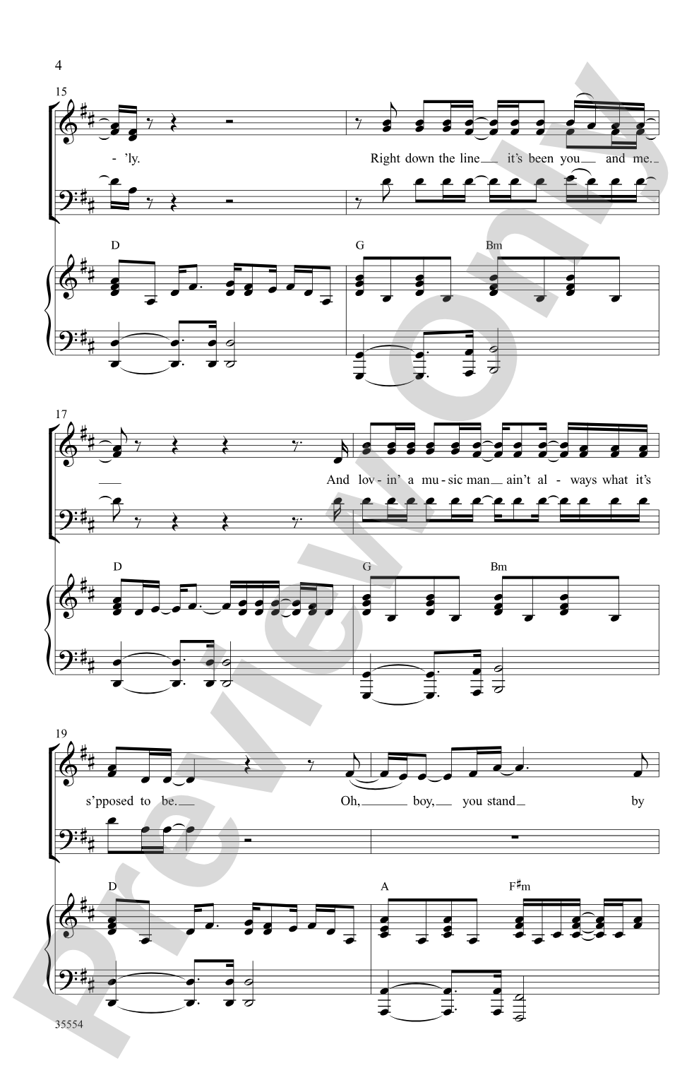 Faithfully: SATB Choral Octavo