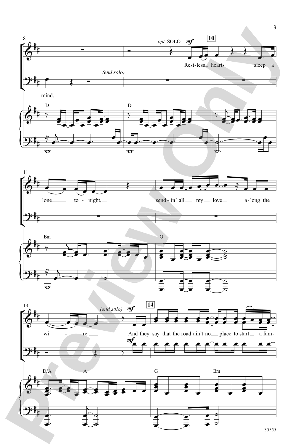 Faithfully: SAB Choral Octavo