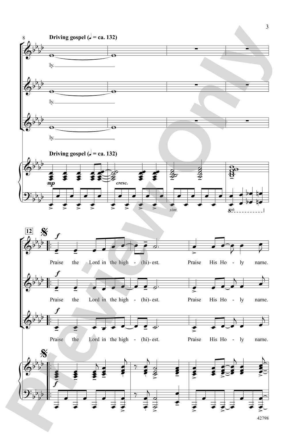 Worthy to be Praised!: SSA Choral Octavo
