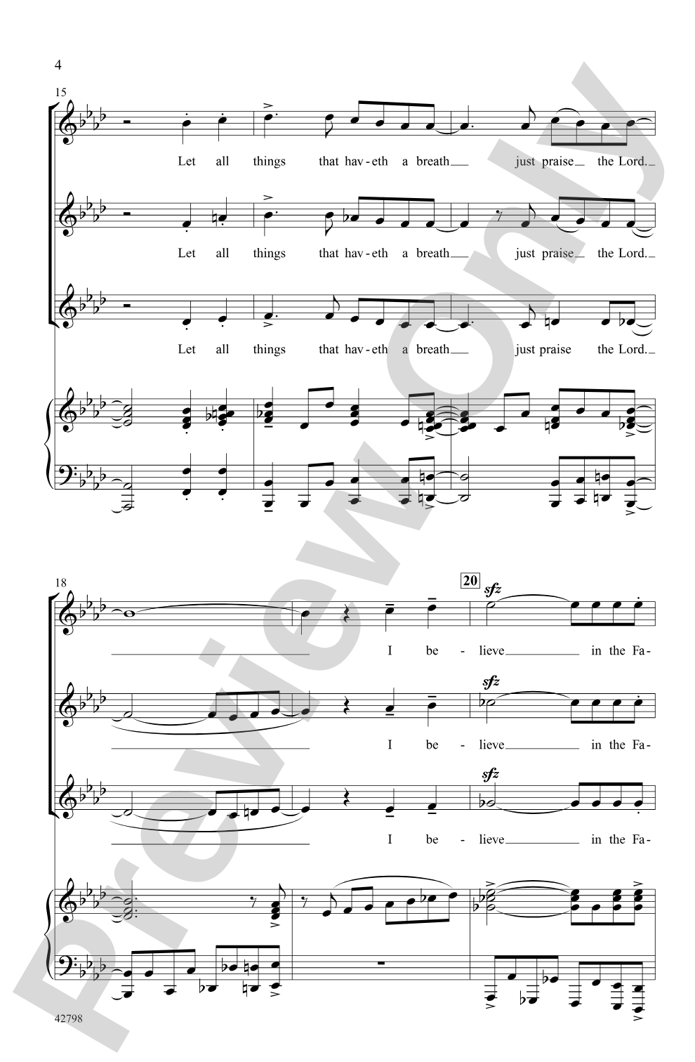 Worthy to be Praised!: SSA Choral Octavo
