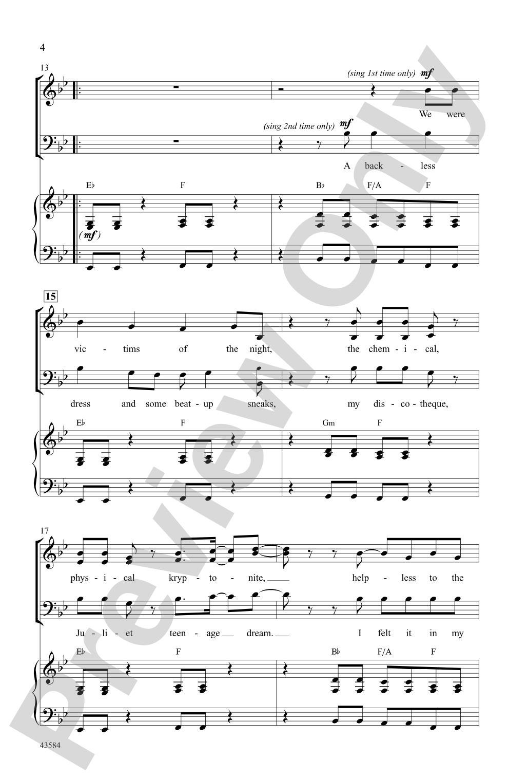 Shut Up and Dance: 3-Part Mixed Choral Octavo