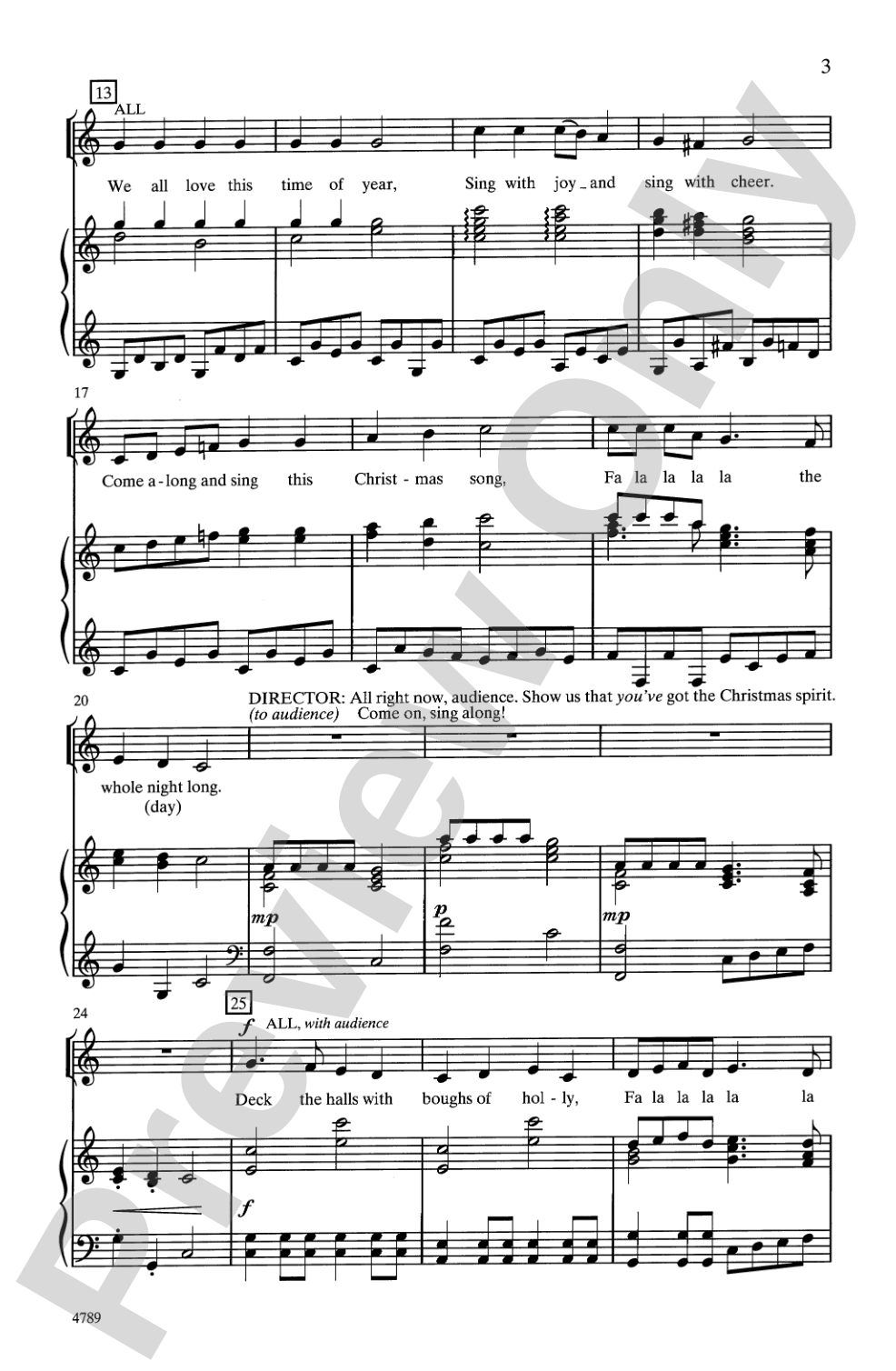 Deck the Hall for All: 2-Part Choral Octavo