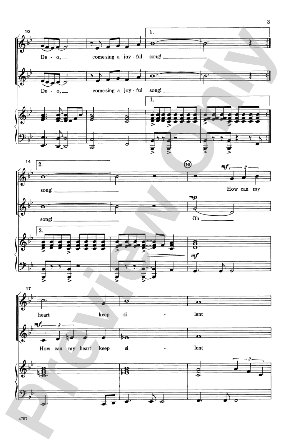 Sing Jubilate Deo: 2-Part Choral Octavo