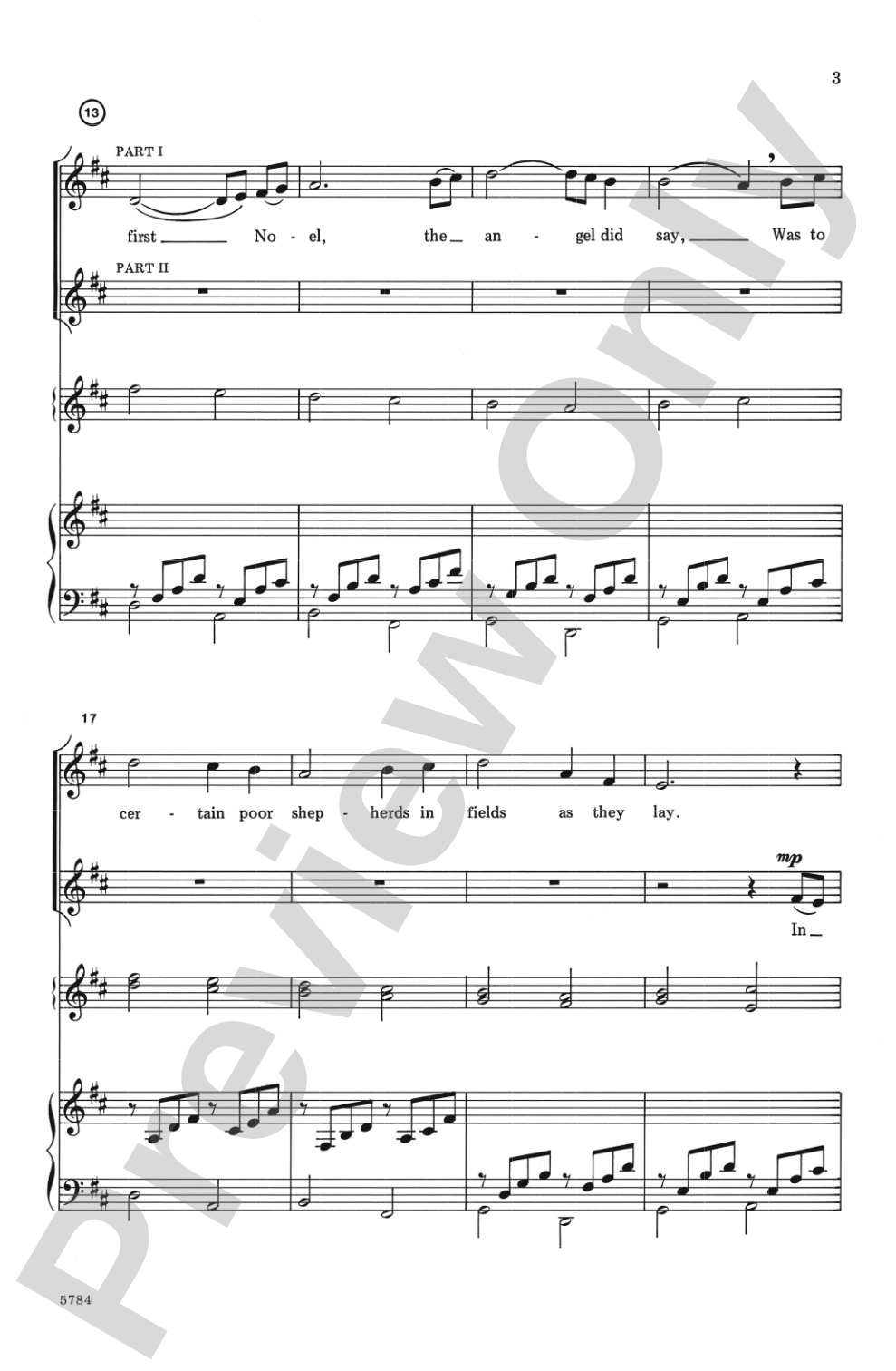 The First Noel / Pachelbel's Canon: 2-Part Choral Octavo