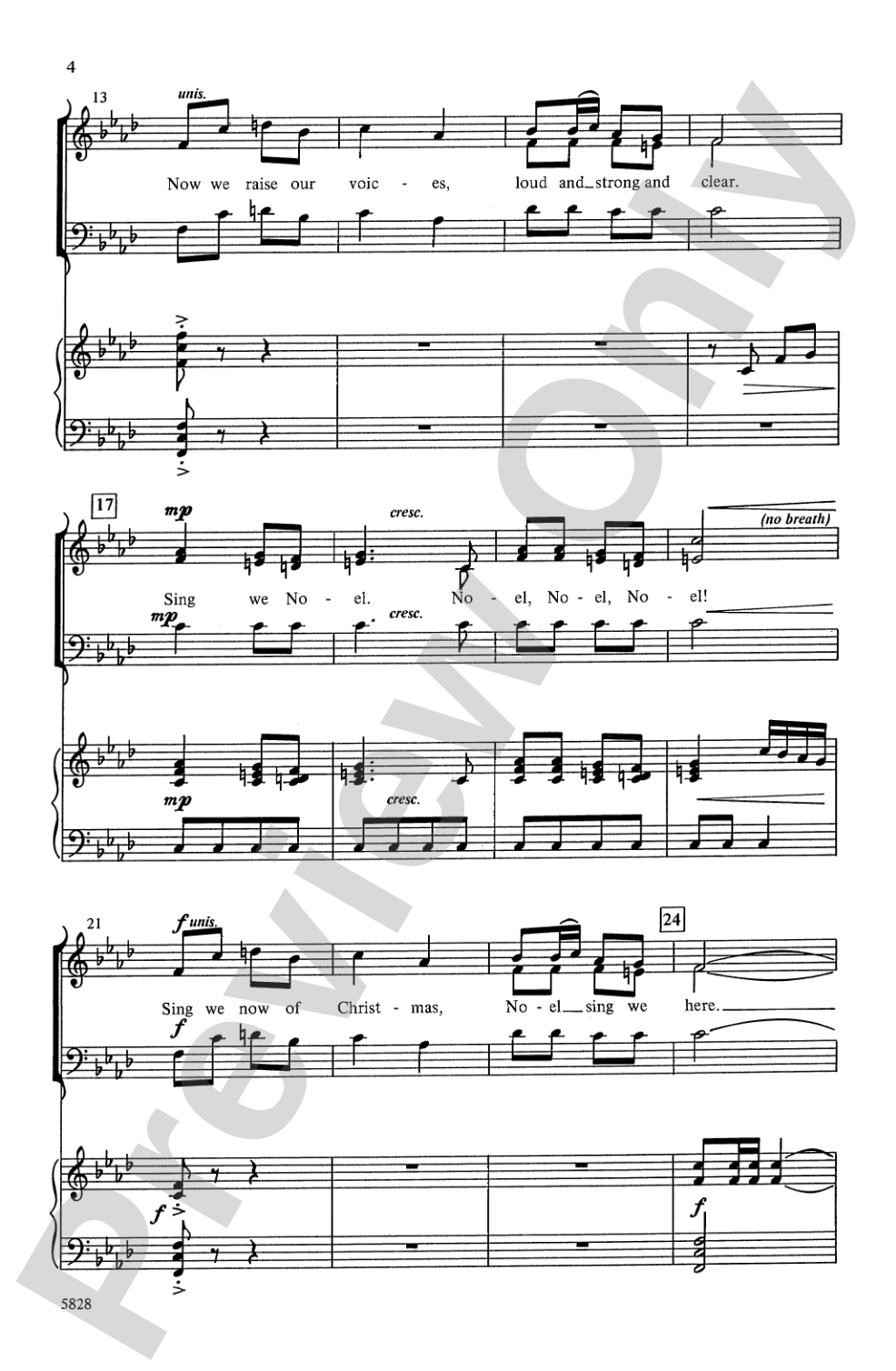 Sing We Now of Christmas (A Seasonal Fanfare): 3-Part Mixed Choral Octavo