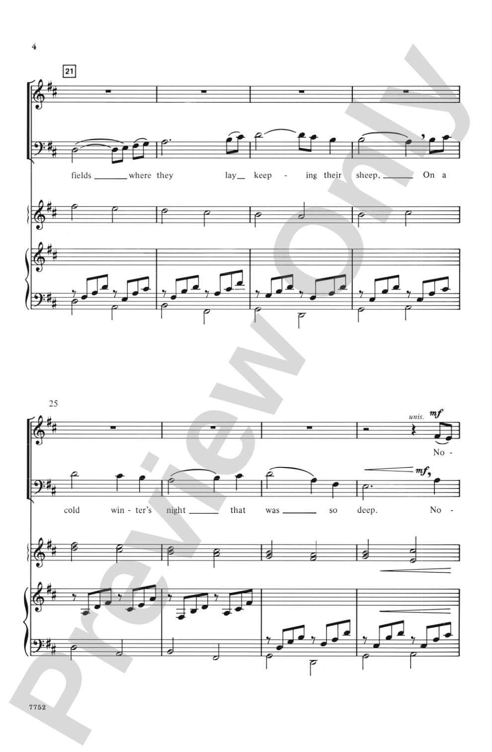 The First Noel / Pachelbel's Canon: SATB Choral Octavo