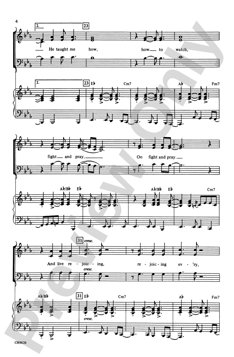 Oh, Happy Day: 3-Part Mixed Choral Octavo