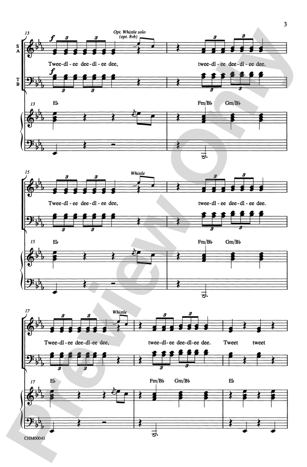Rockin' Robin: SATB Choral Octavo