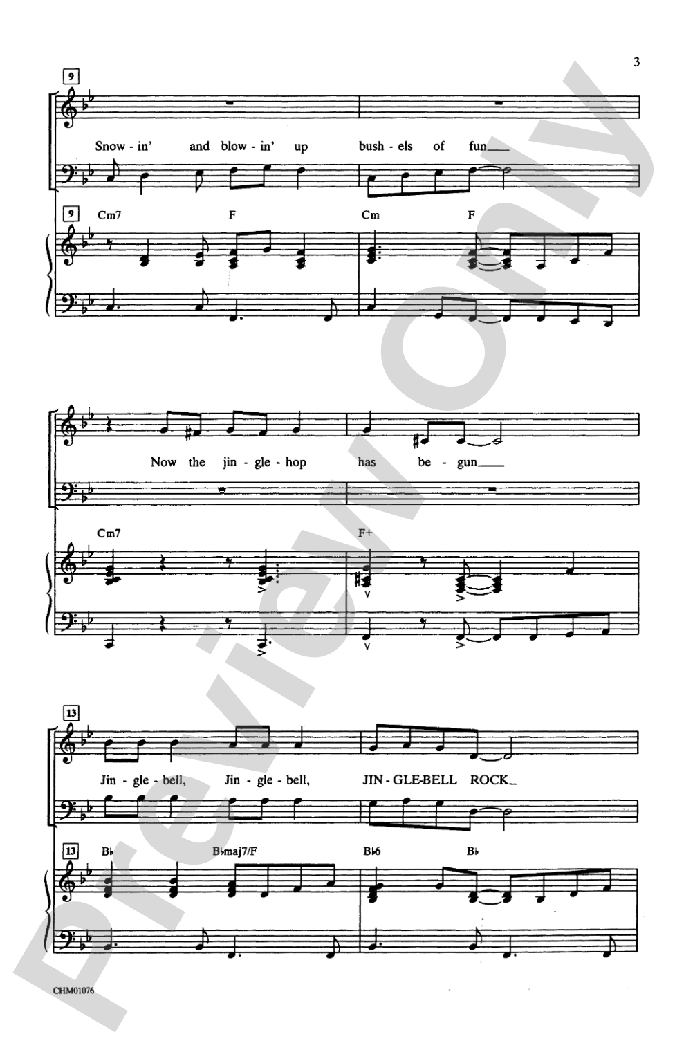 Jingle-Bell Rock: SATB Choral Octavo