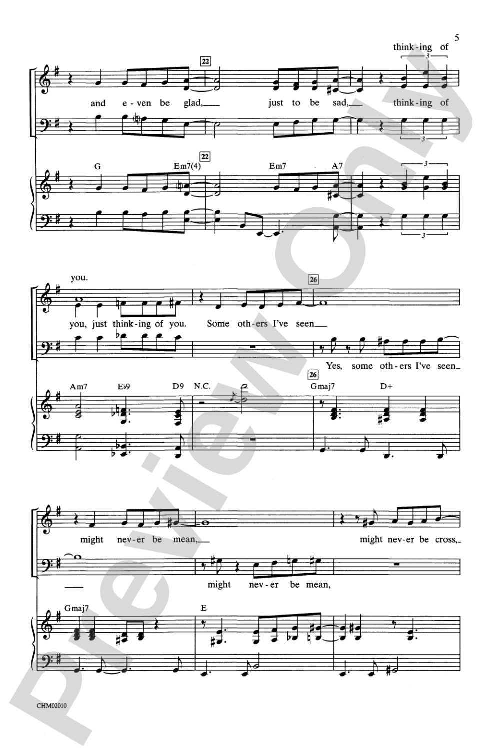 It Had to Be You: SAB Choral Octavo