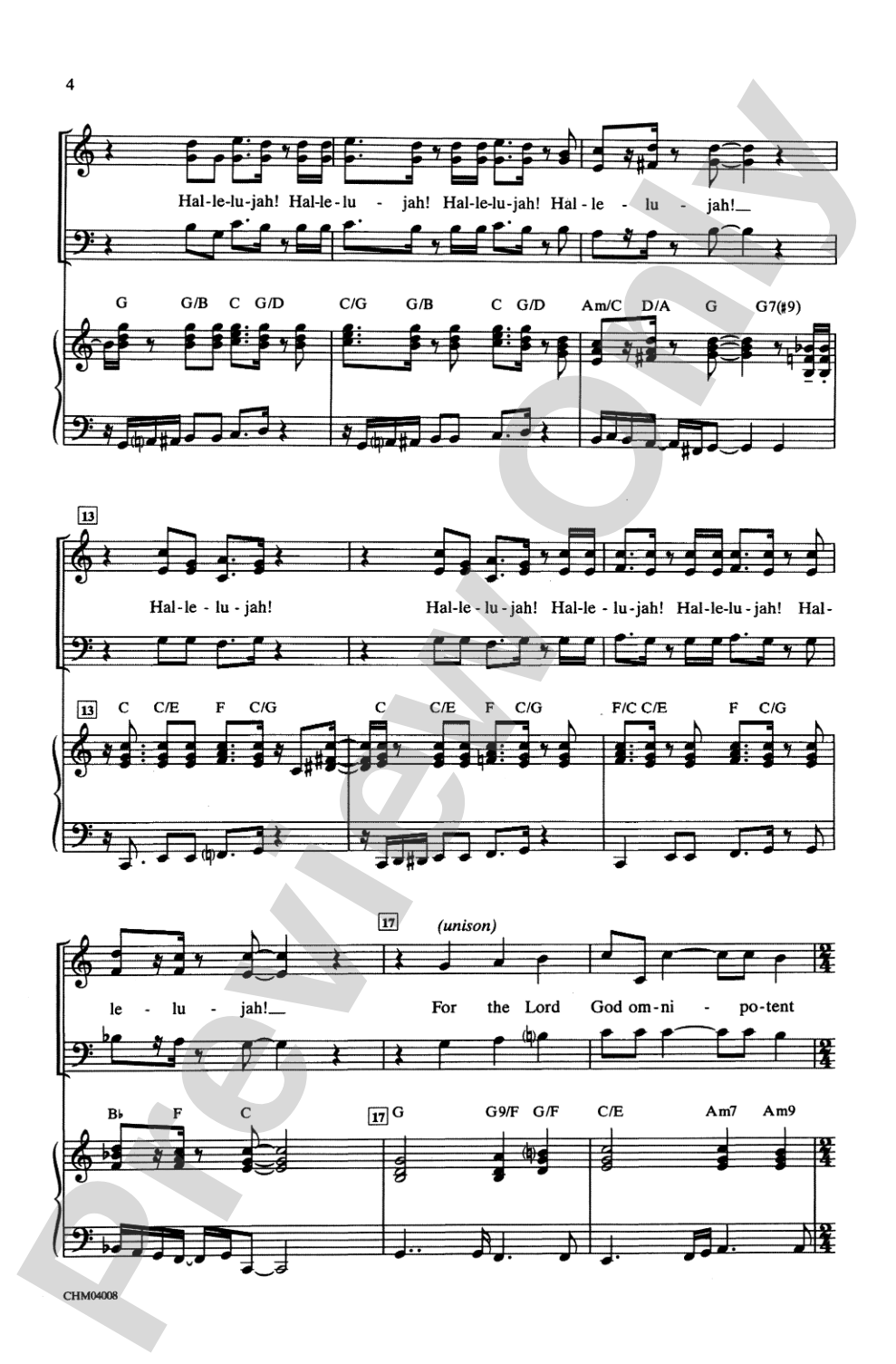 Hallelujah from <I>Handel's Messiah: A Soulful Celebration</I>: 3-Part Mixed Choral Octavo