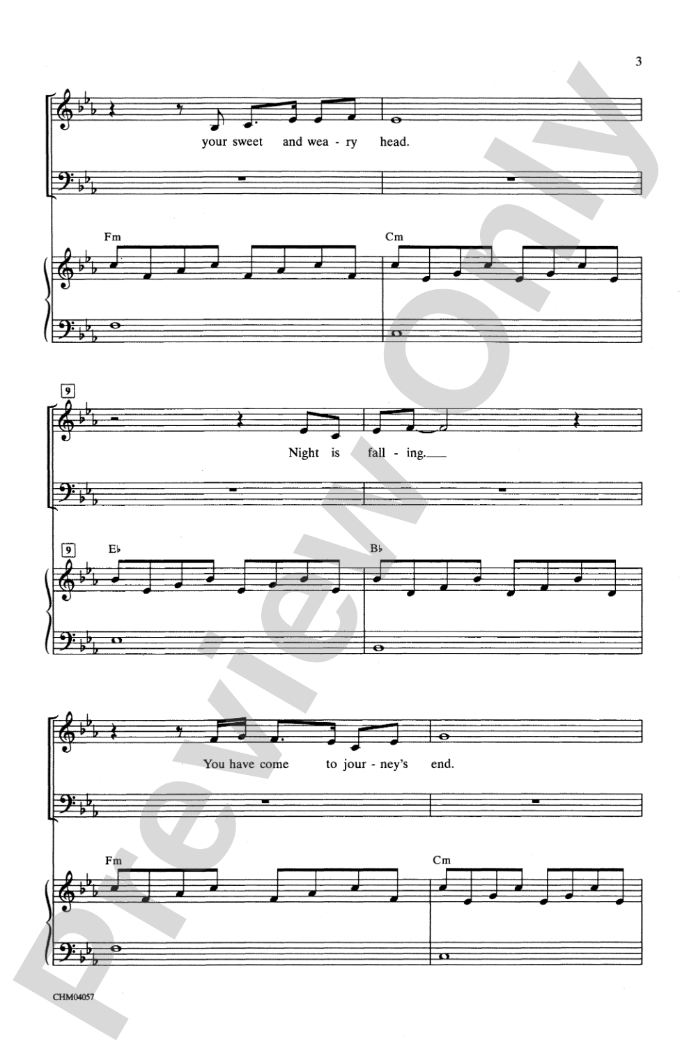 Into the West (from <I>The Lord of the Rings: The Return of the King</I>): SAB Choral Octavo