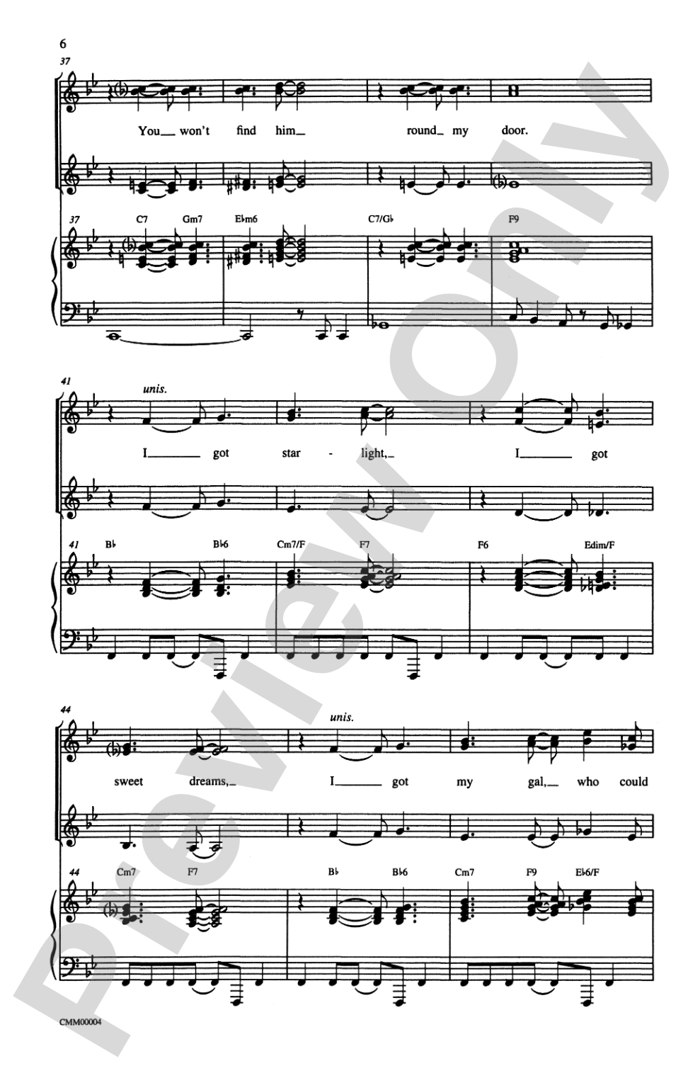 George Gershwin Medley: SSA Choral Octavo