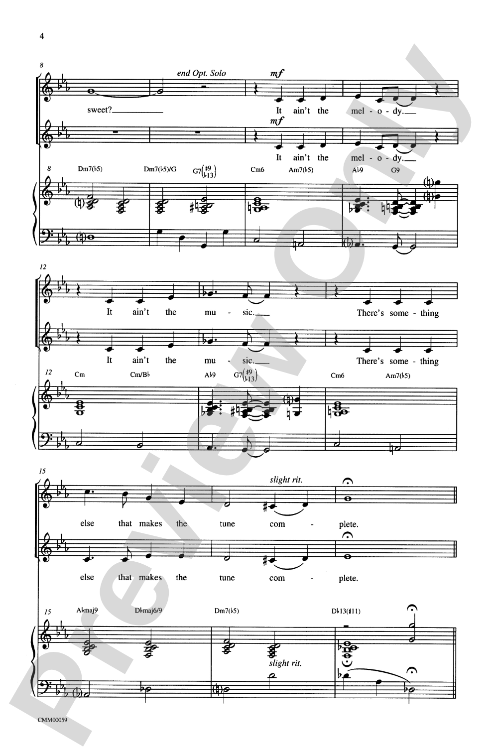 It Don't Mean a Thing If It Ain't Got That Sing, Sing, Sing: SA Choral Octavo