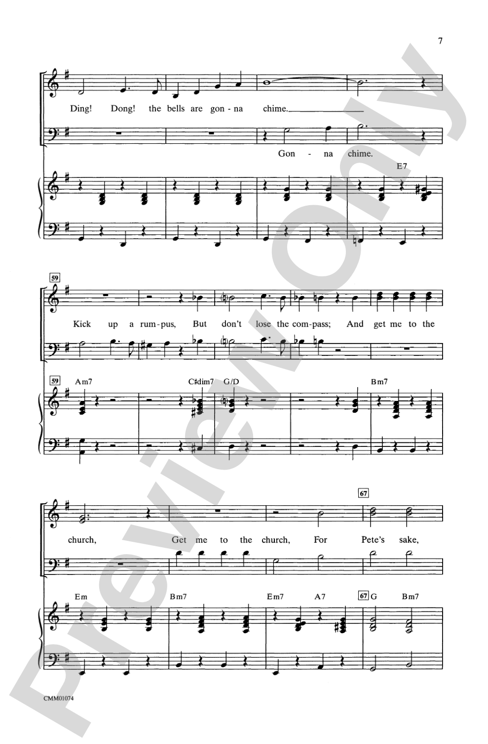 My Fair Lady (Choral Selections): 3-Part Mixed Choral Octavo