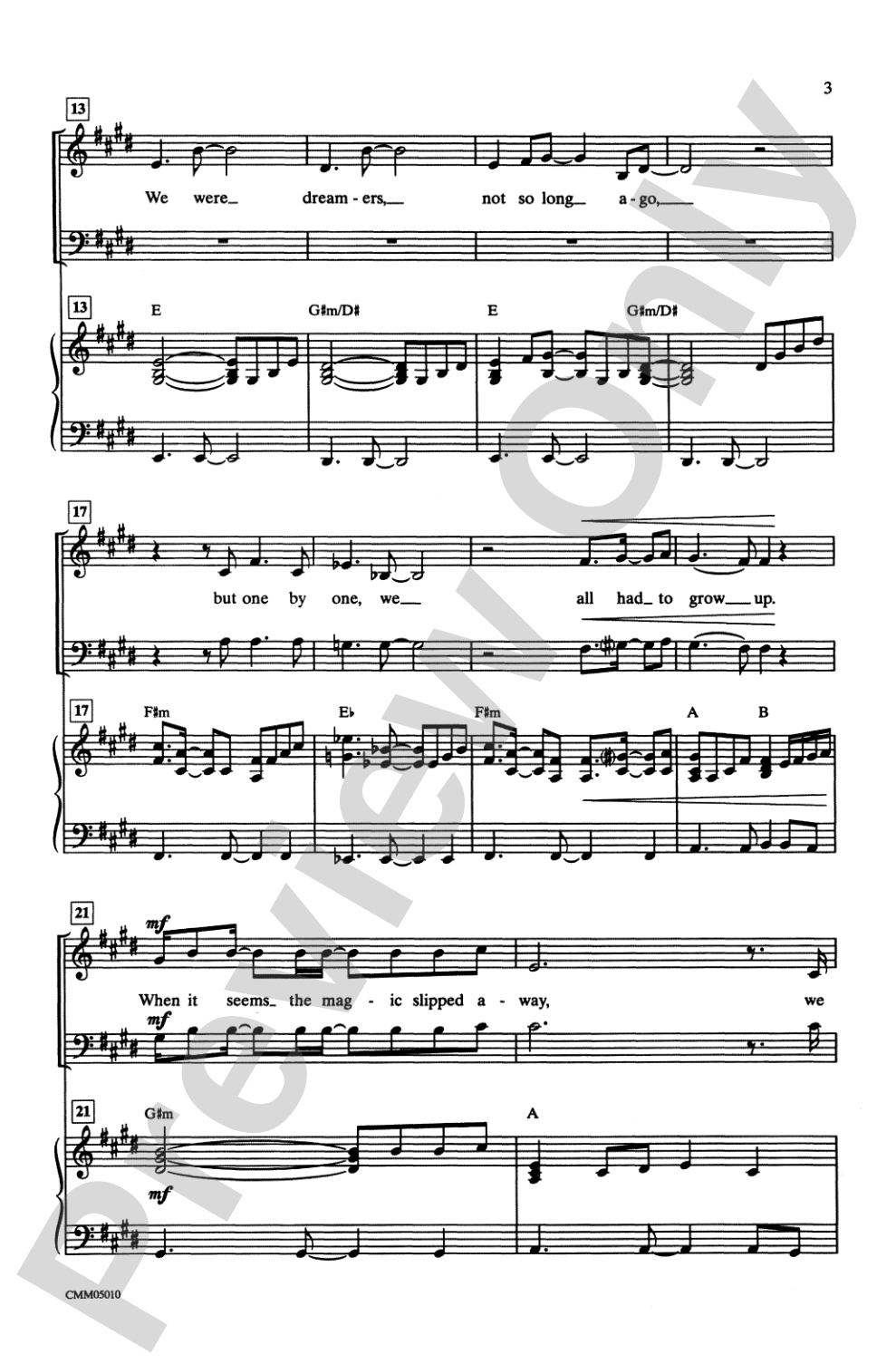 The Polar Express: A Choral Medley: 3-Part Mixed Choral Octavo